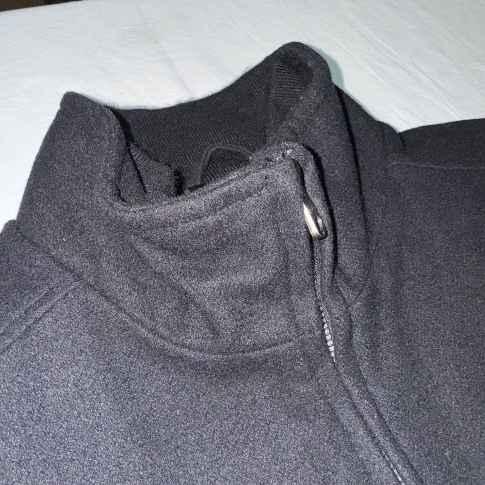 Vintage Levi's Chore Jacket Men's Large Wool Quilted Field Coat Barn Utility Blk - Picture 10 of 10